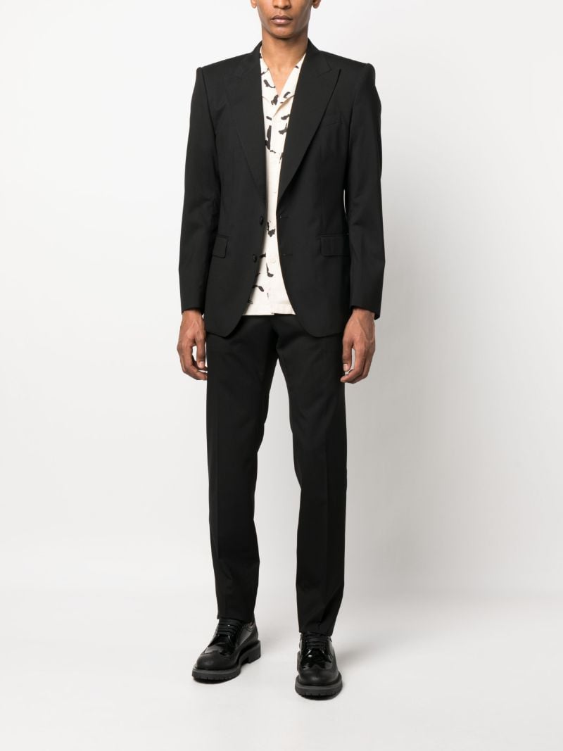 Black Dg Essentials Single-breasted Suit