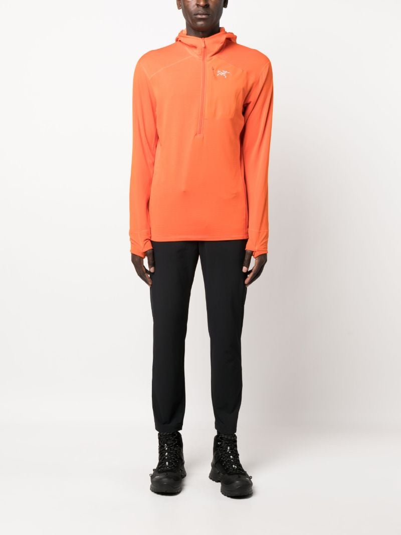 Black Cropped Slim Cut Trousers