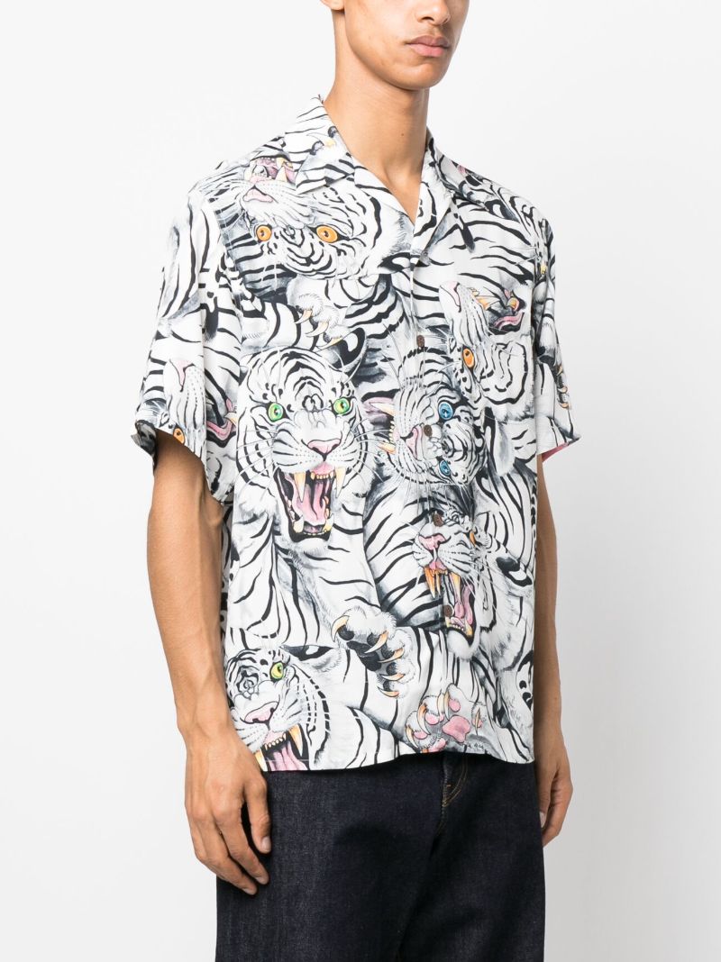 White Tim Lehi Hawaiian Shirt