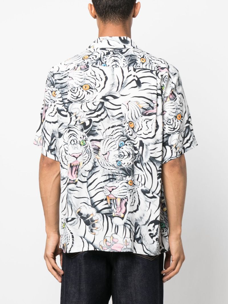 White Tim Lehi Hawaiian Shirt
