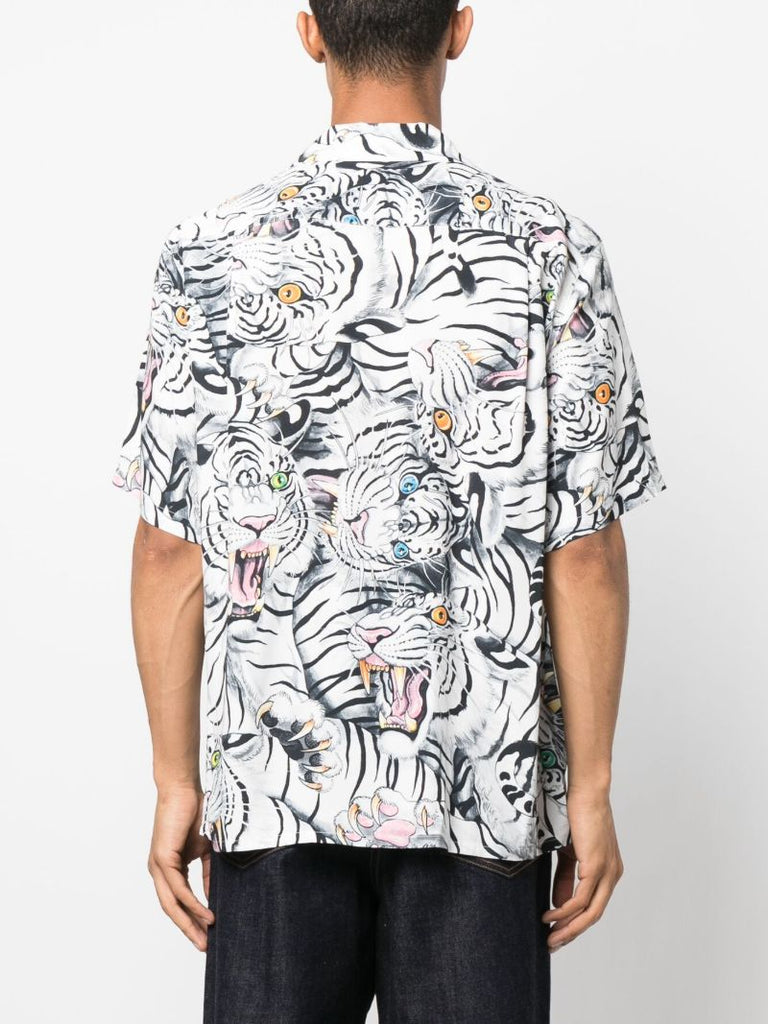 White Tim Lehi Hawaiian Shirt