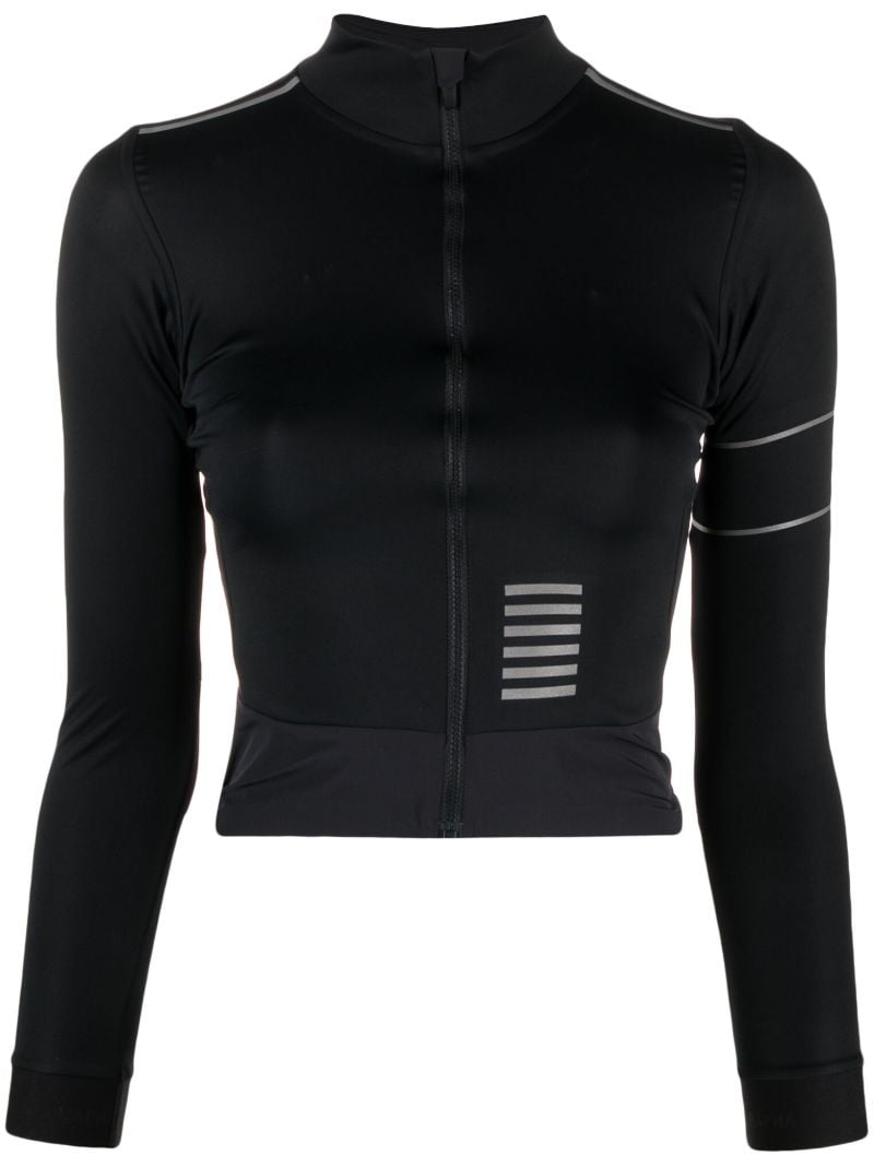 Black Pro Team Gore-tex Infinium Jersey Top