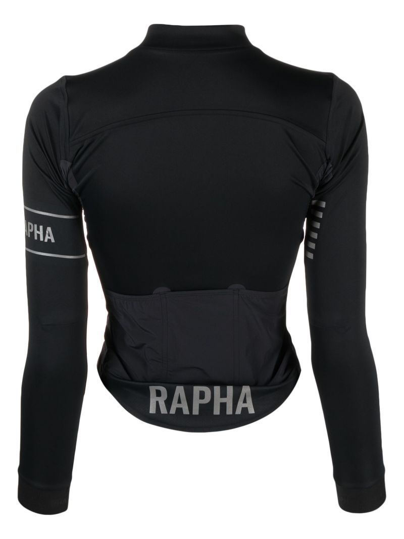 Black Pro Team Gore-tex Infinium Jersey Top