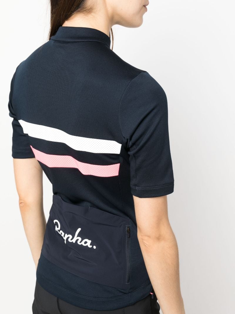 Blue Brevet Cycling Jersey Top