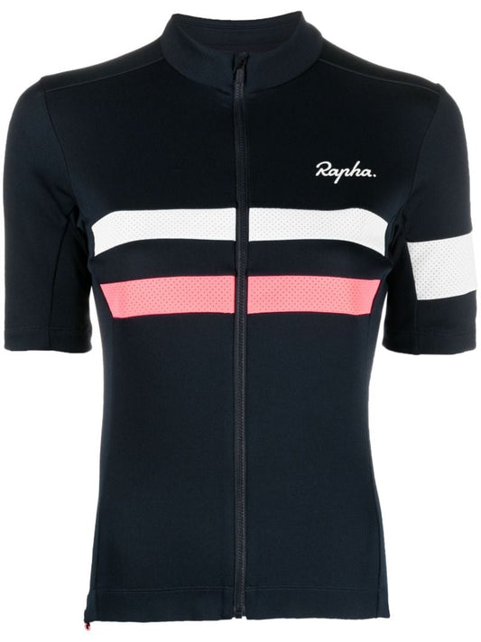 Blue Brevet Cycling Jersey Top