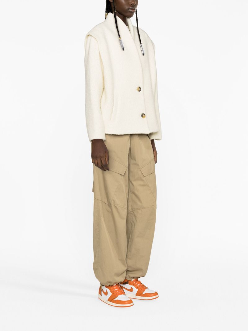 Neutral Drogo Brushed Jacket