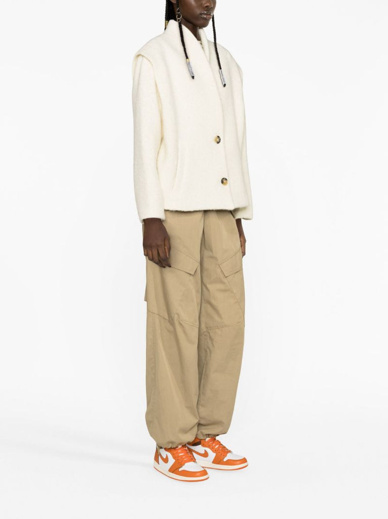 Neutral Drogo Brushed Jacket