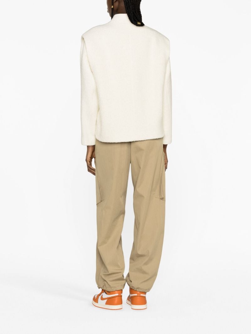 Neutral Drogo Brushed Jacket