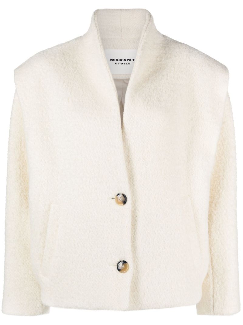 Neutral Drogo Brushed Jacket