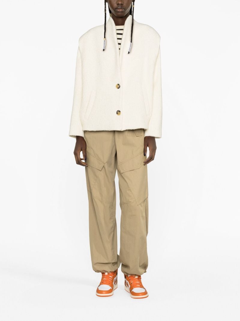 Neutral Drogo Brushed Jacket