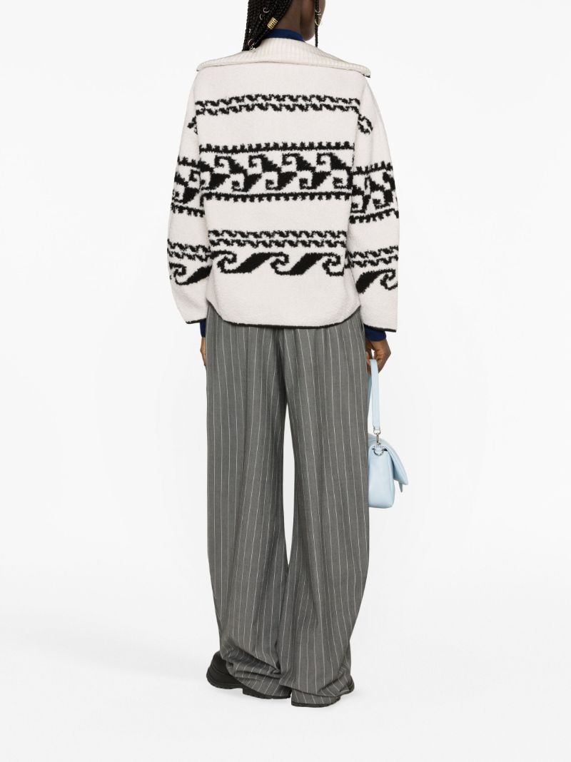 Neutral Marner Fleece Sweater
