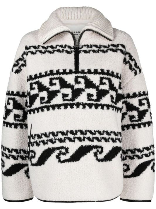 Neutral Marner Fleece Sweater
