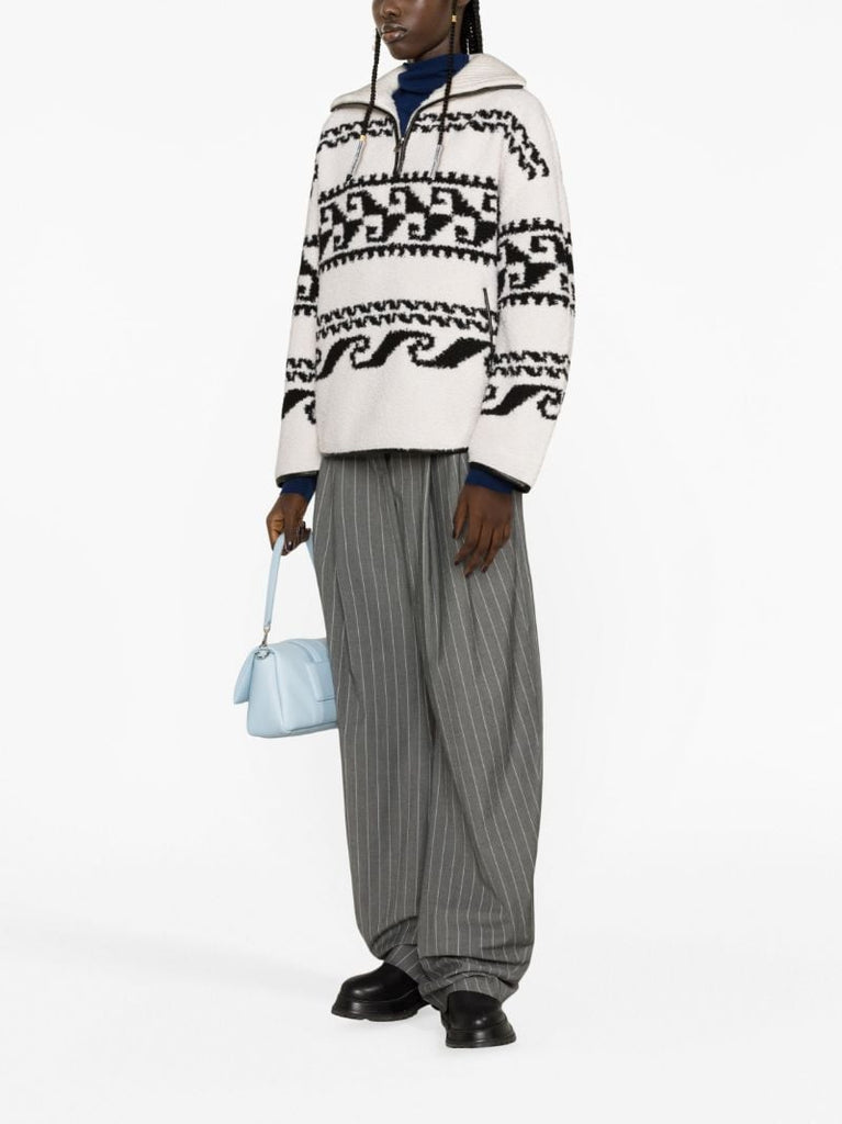 Neutral Marner Fleece Sweater