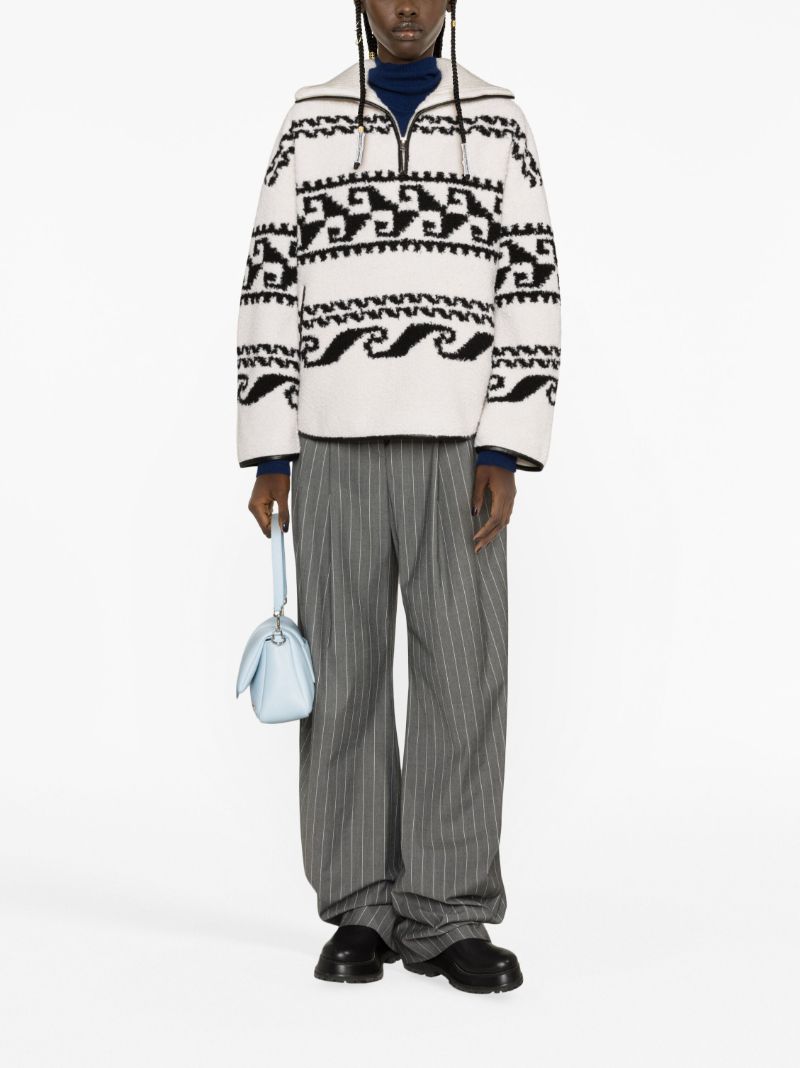 Neutral Marner Fleece Sweater