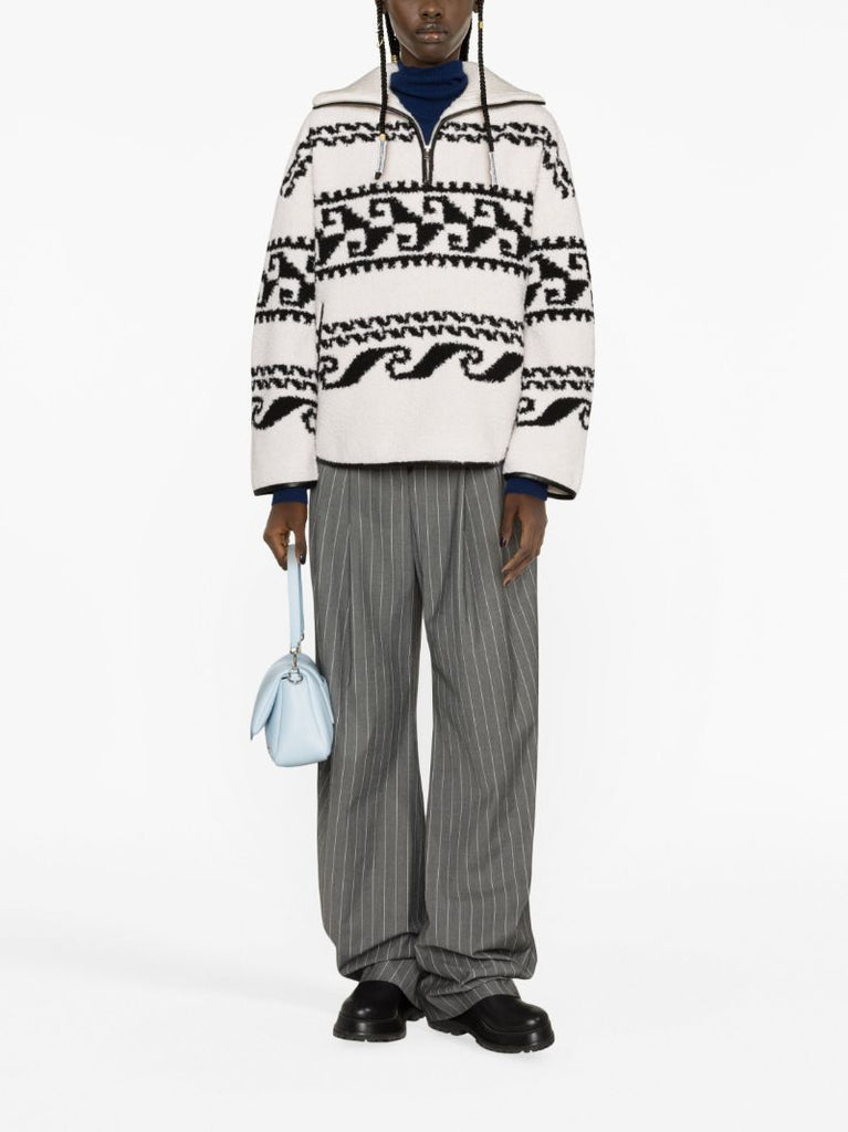 Neutral Marner Fleece Sweater