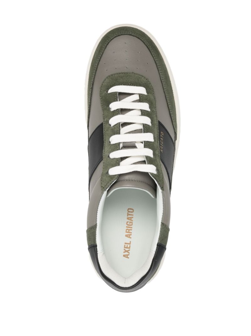 Green Orbit Low-top Leather Sneakers