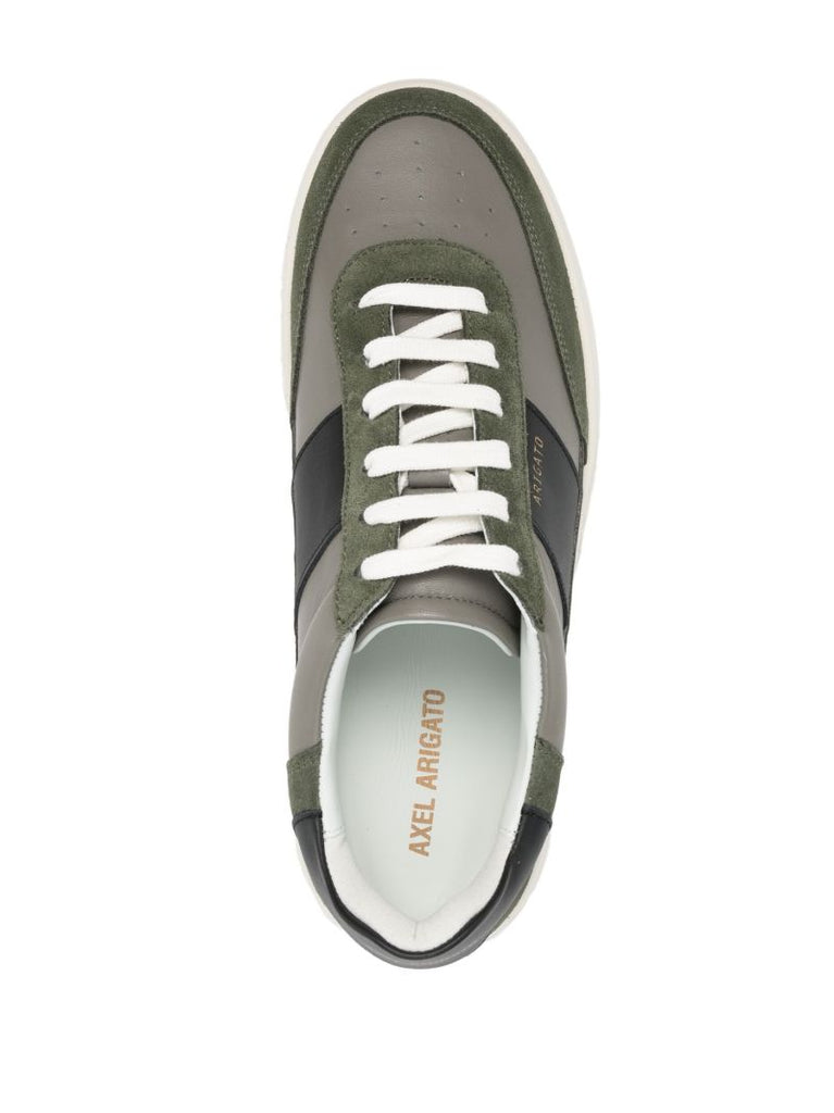 Green Orbit Low-top Leather Sneakers