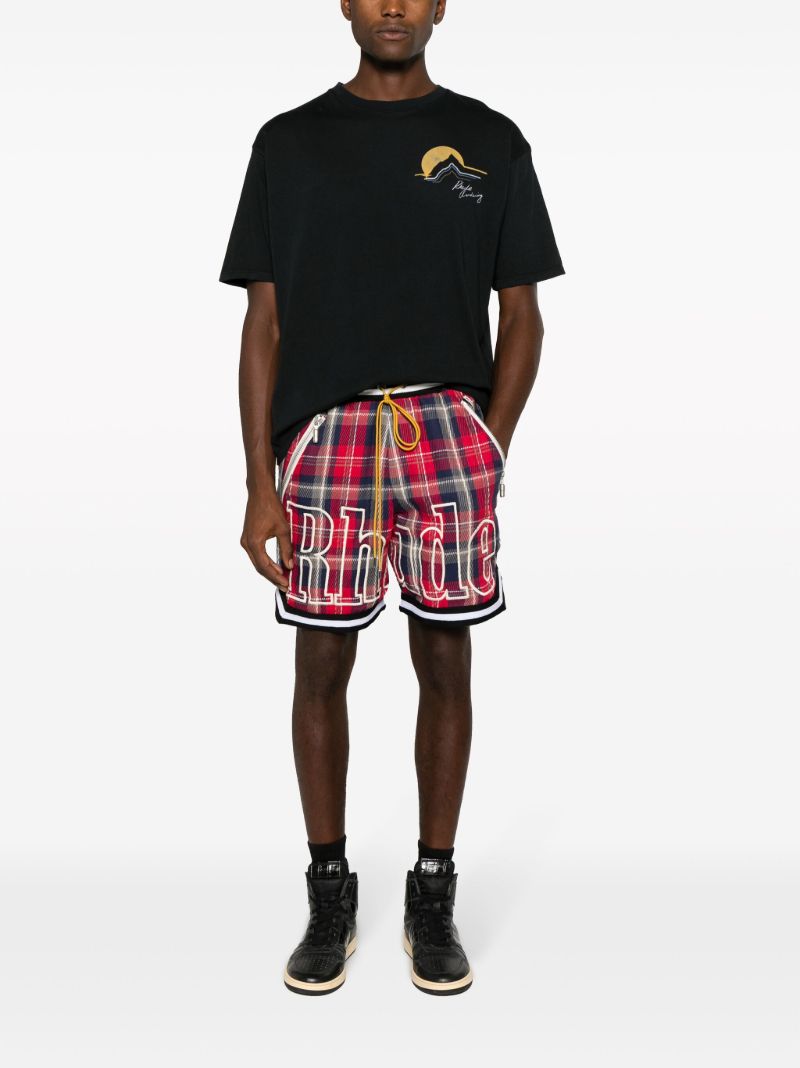 Black Rhude Awakening-print Cotton T-shirt