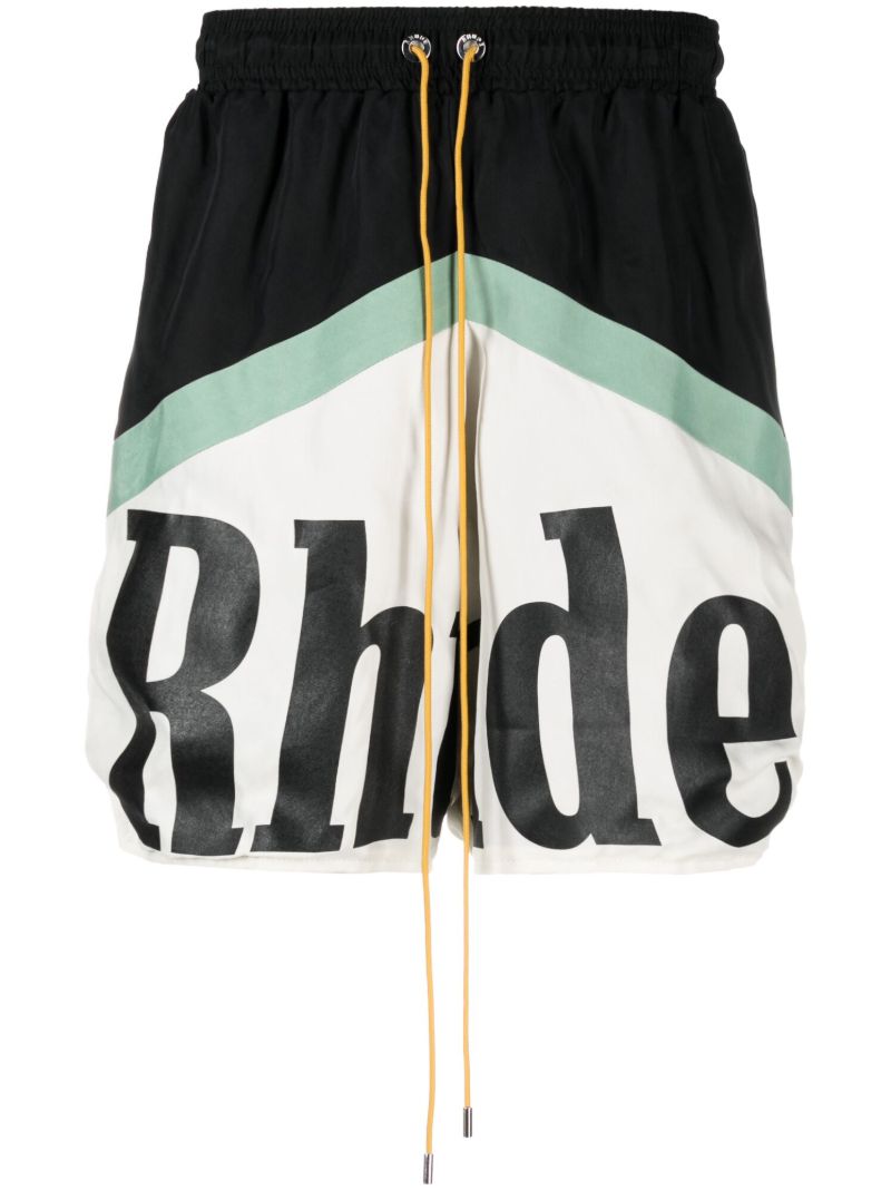 Multicolour Logo-print Track Shorts