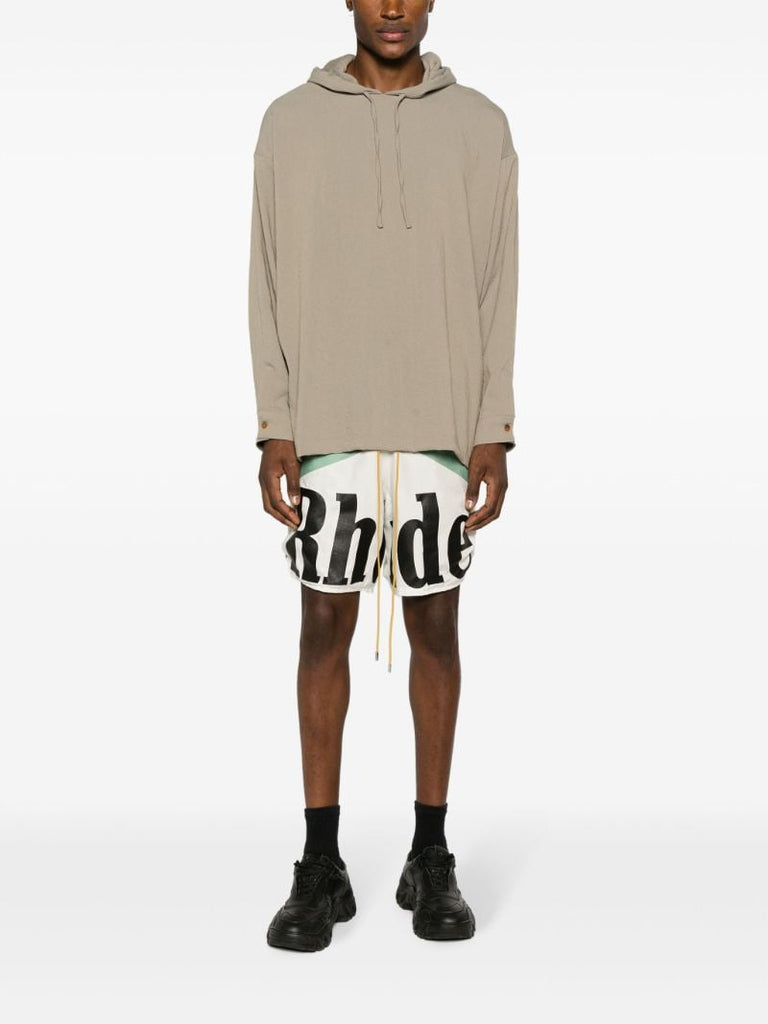 Multicolour Logo-print Track Shorts
