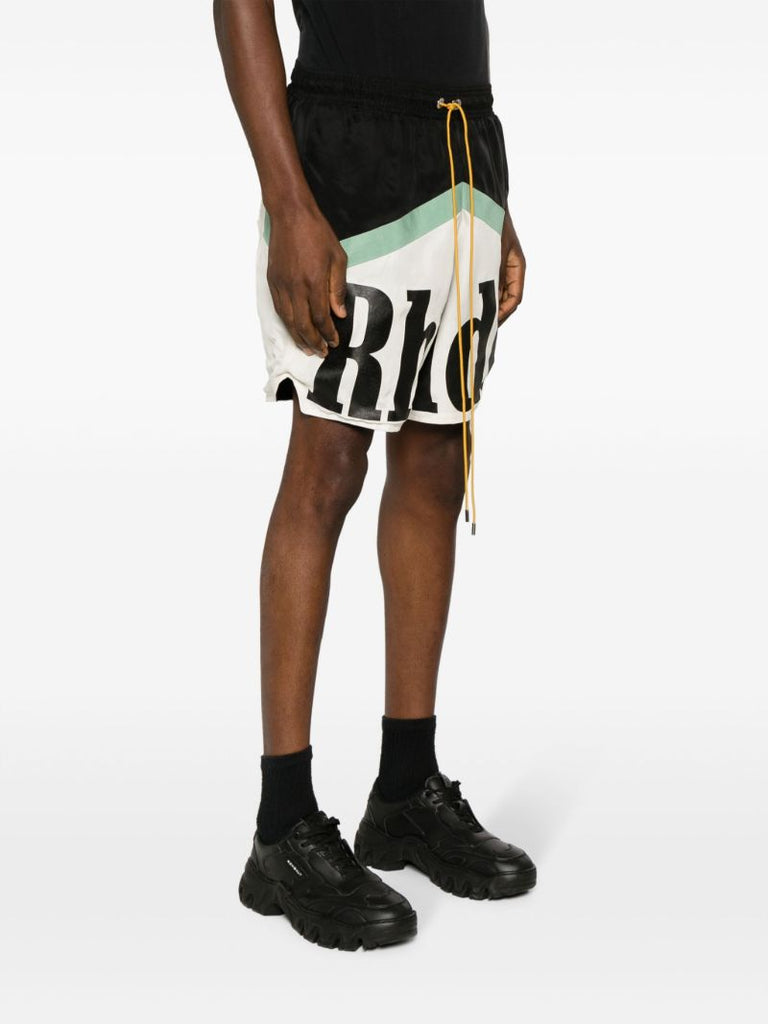 Multicolour Logo-print Track Shorts