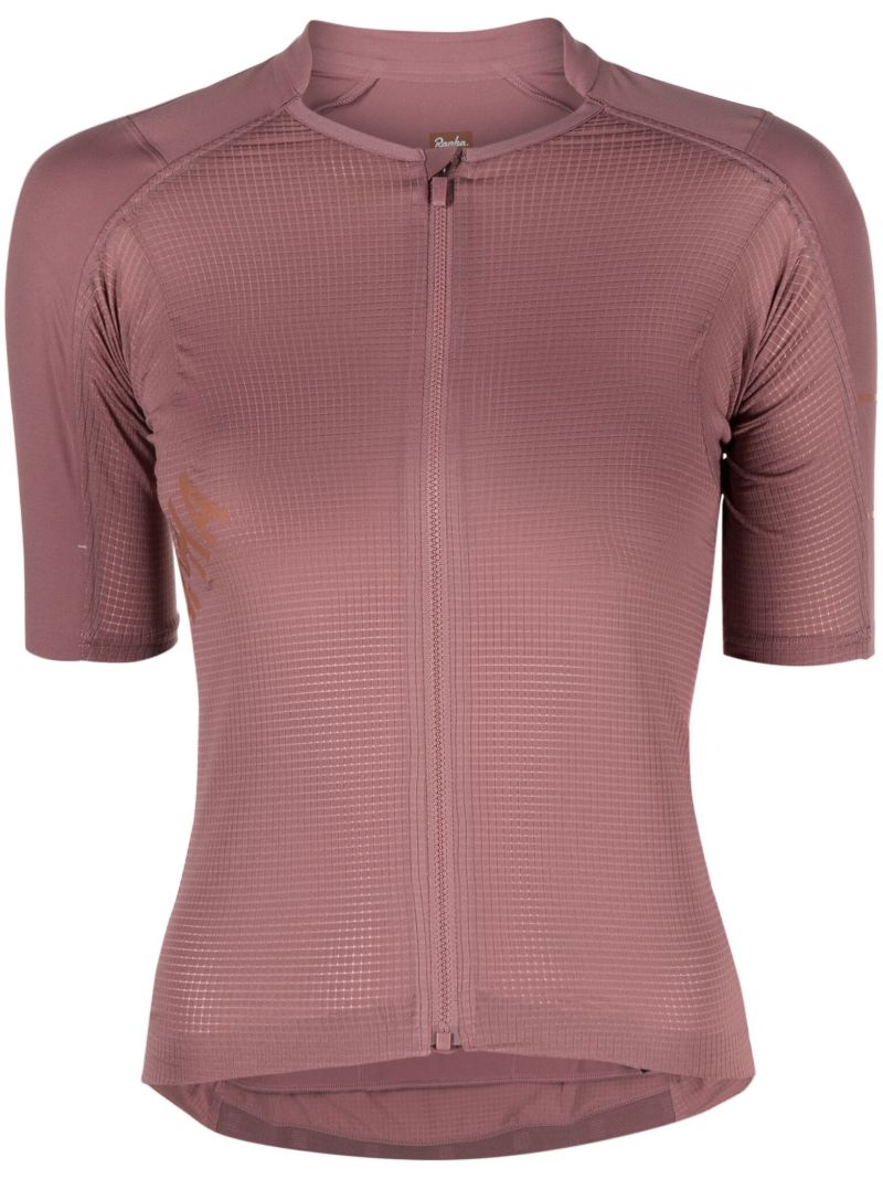 Pink Pro Team Lightweight Cycling Jersey Top