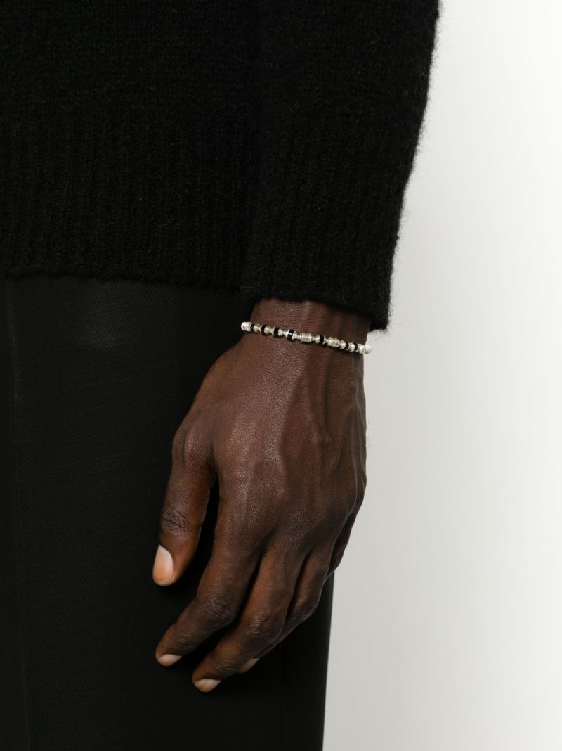 Sterling Silver Saguaro Agate Bracelet