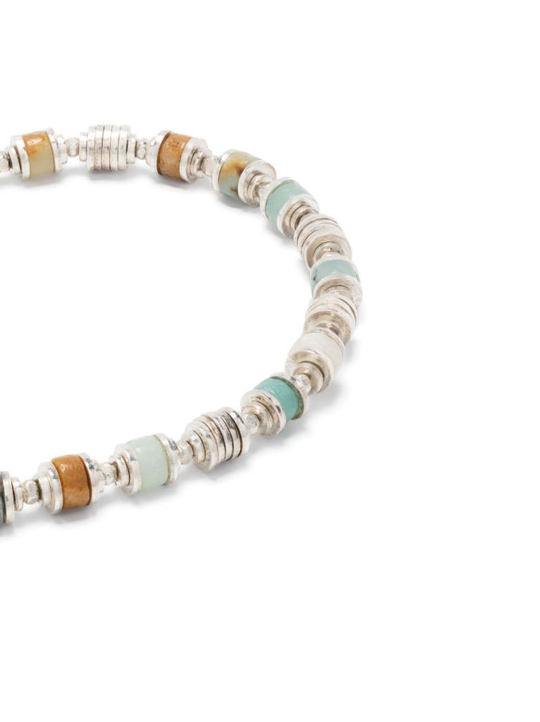 Sterling Silver Saguaro Amazonite Bracelet