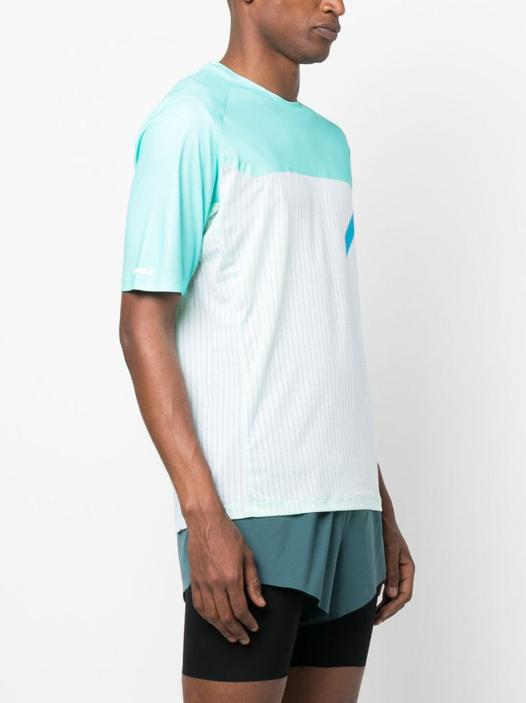 Blue Hot Weather Short-sleeve T-shirt