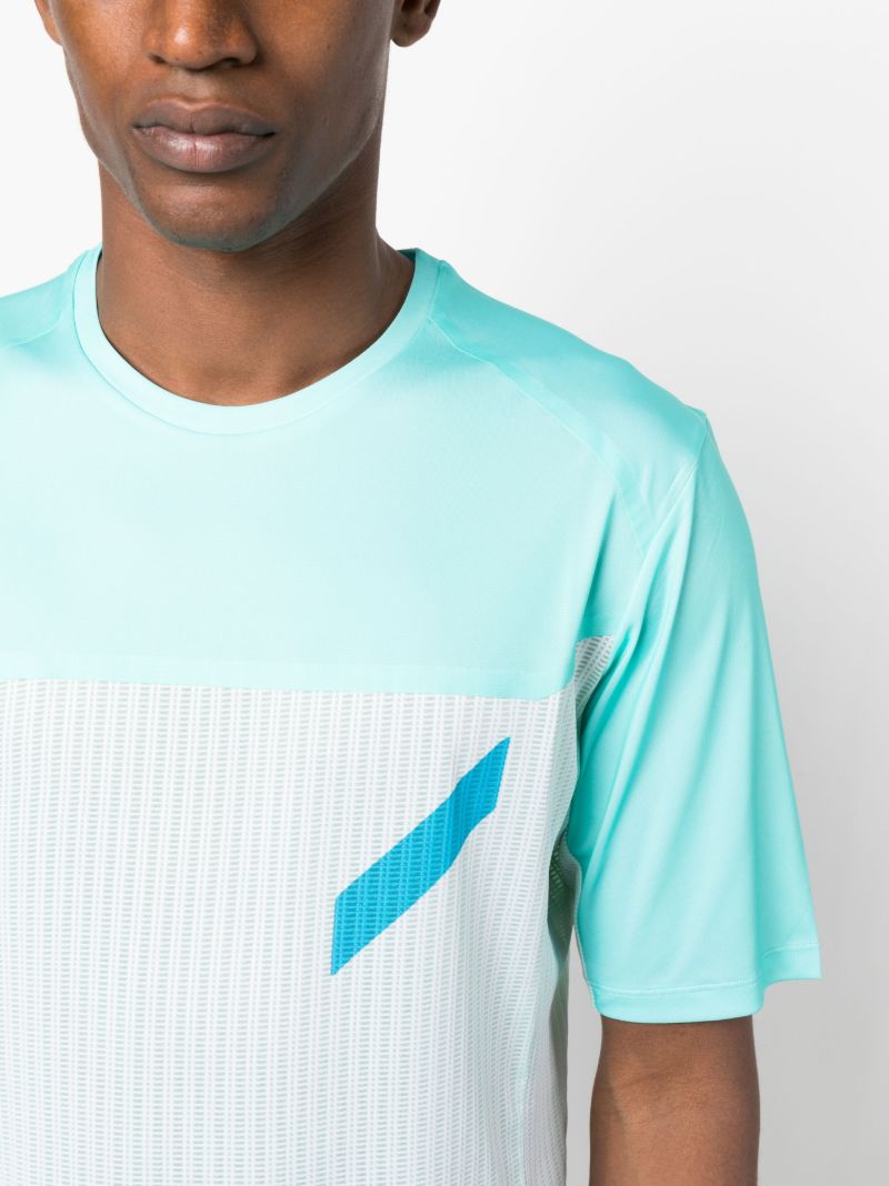 Blue Hot Weather Short-sleeve T-shirt
