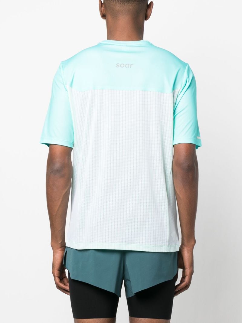 Blue Hot Weather Short-sleeve T-shirt