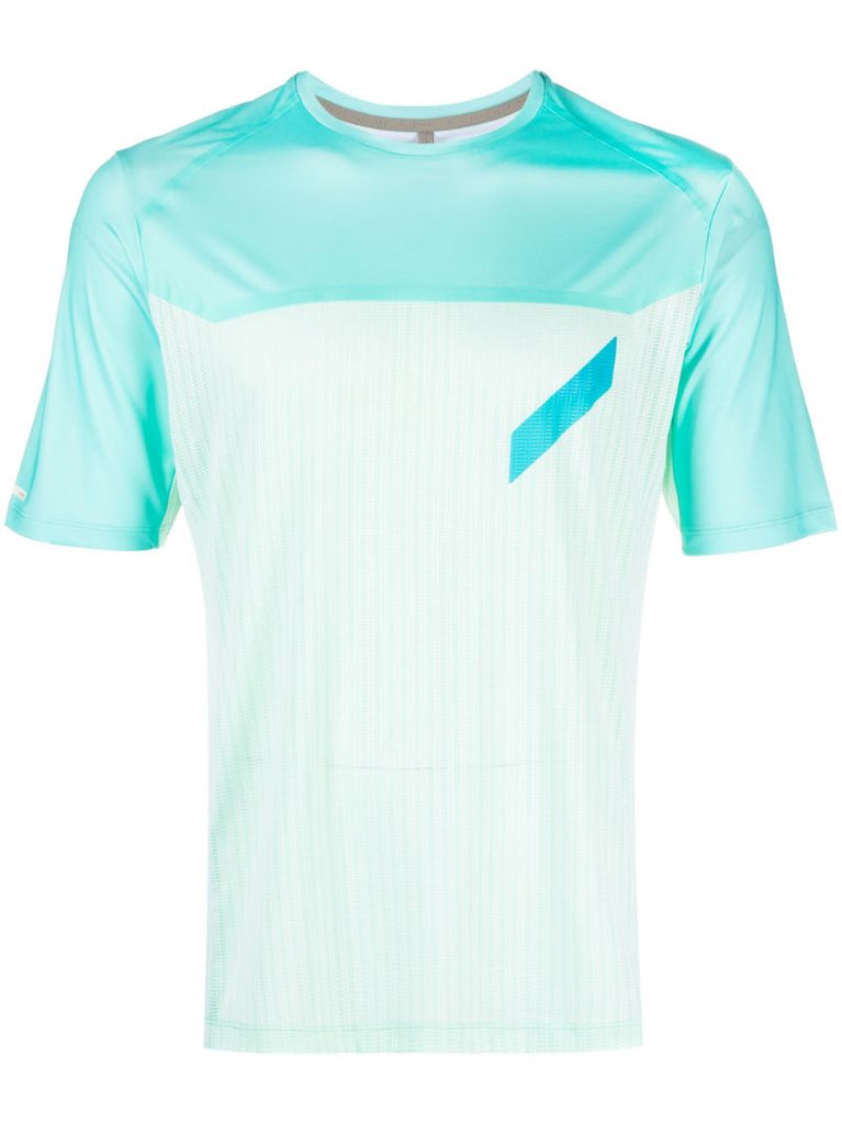 Blue Hot Weather Short-sleeve T-shirt