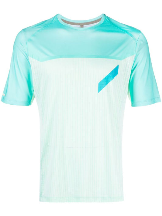 Blue Hot Weather Short-sleeve T-shirt