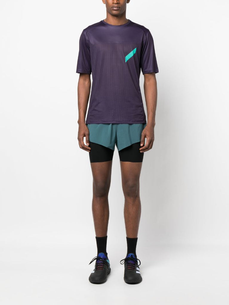 Green Trail Layered Shorts