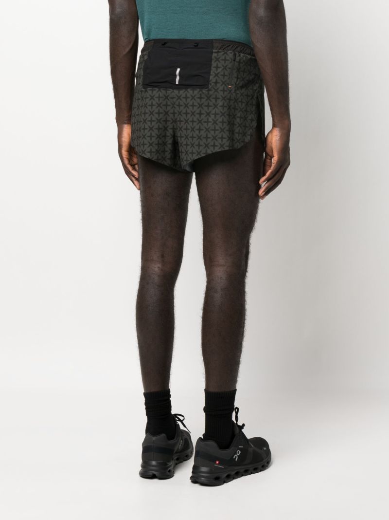 Black Marathon Running Shorts