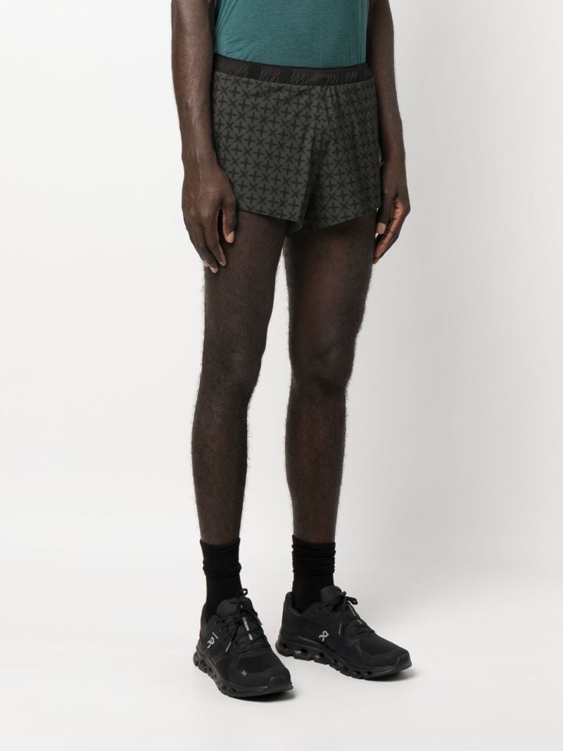 Black Marathon Running Shorts