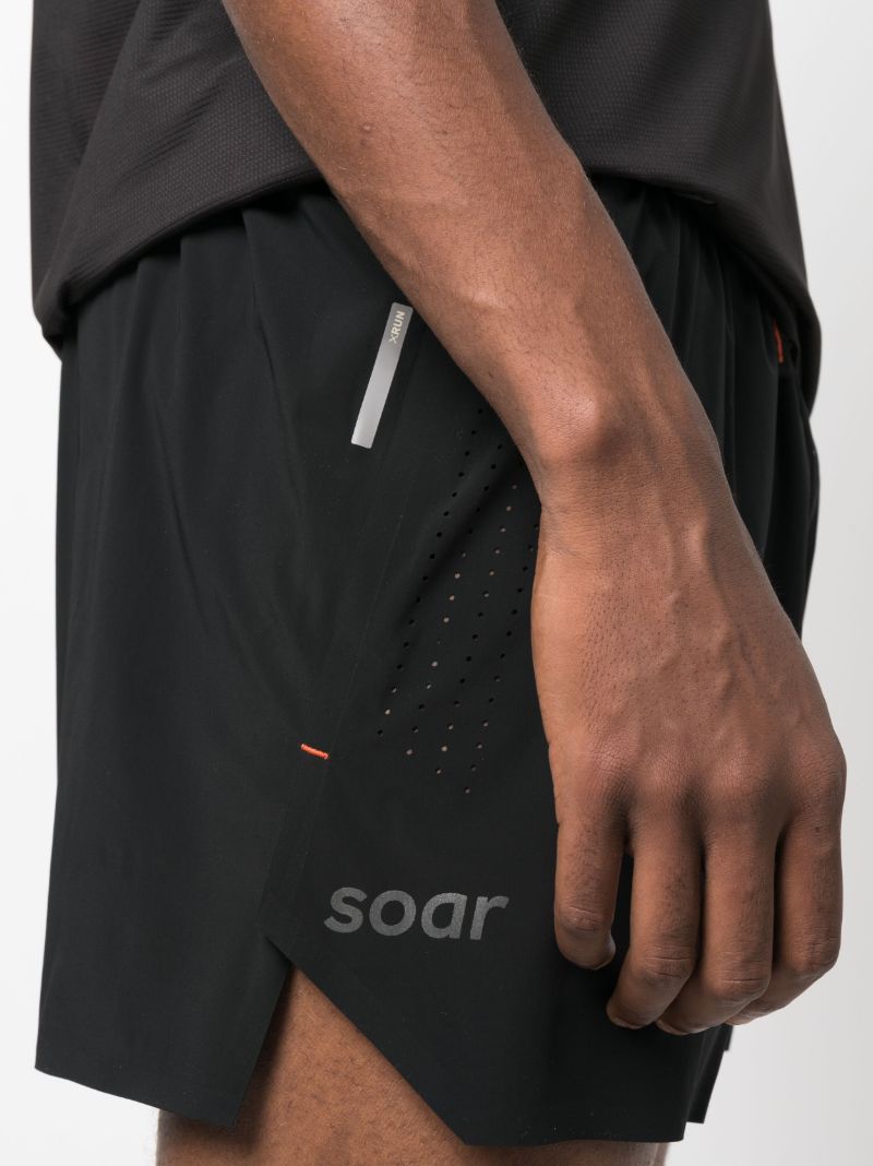 Black the Run Shorts