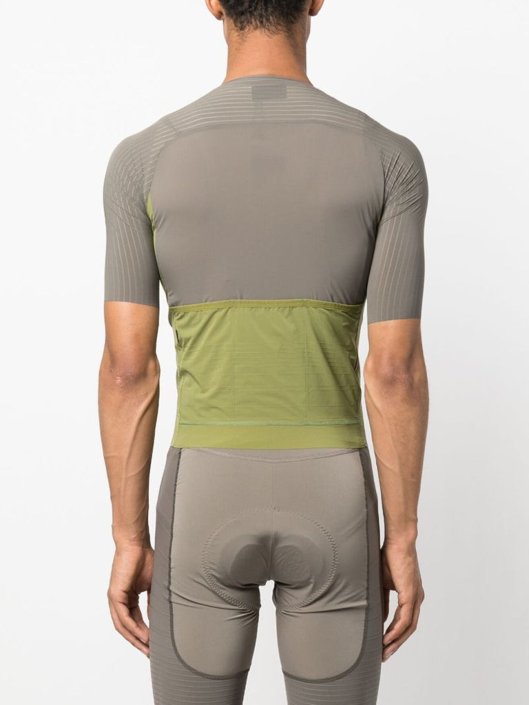 Brown Mechanism Pro Cycling Jersey Top