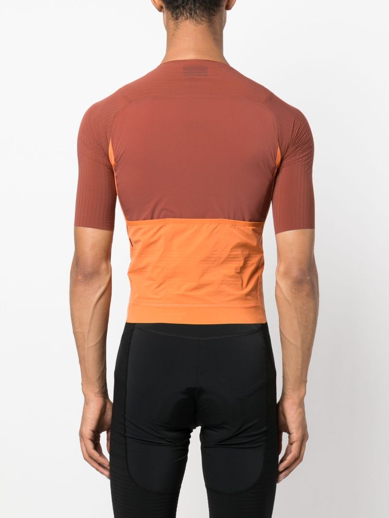 Brown Mechanism Pro Cycling Jersey Top
