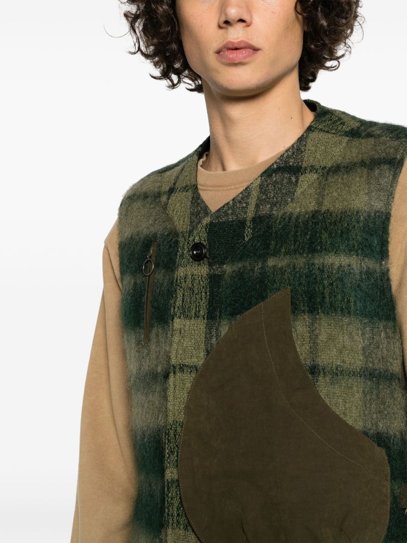 Green Tartan Vest
