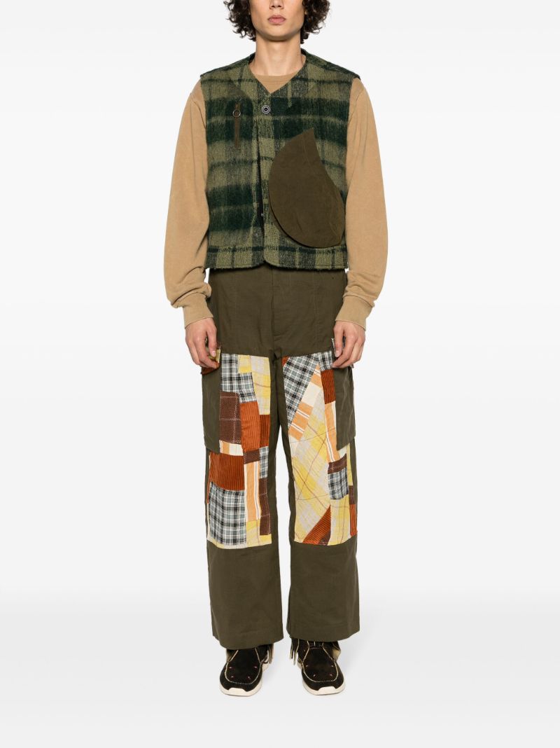 Green Tartan Vest