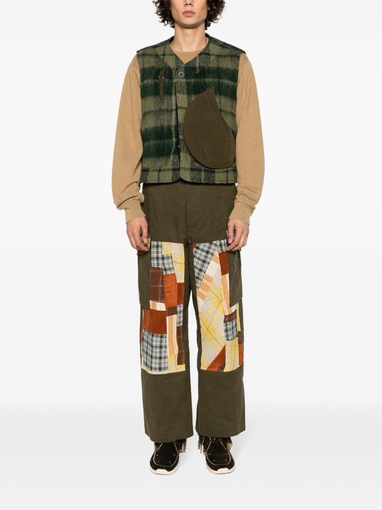 Green Tartan Vest
