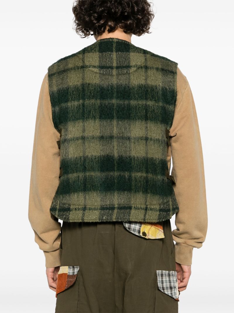 Green Tartan Vest