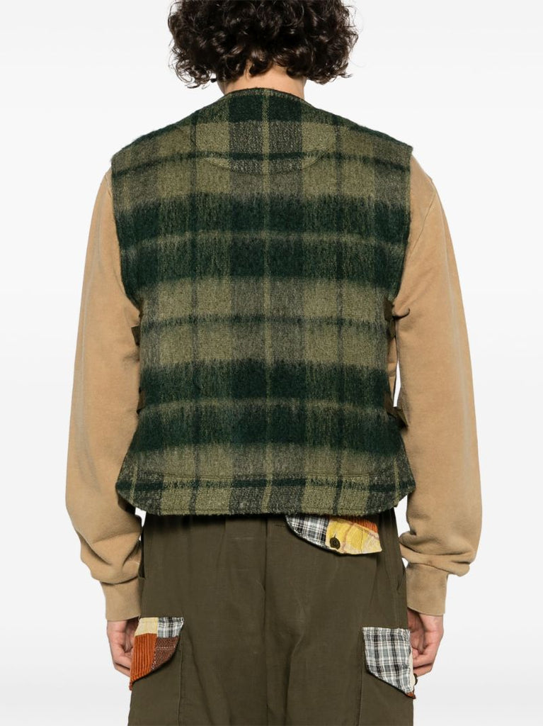 Green Tartan Vest