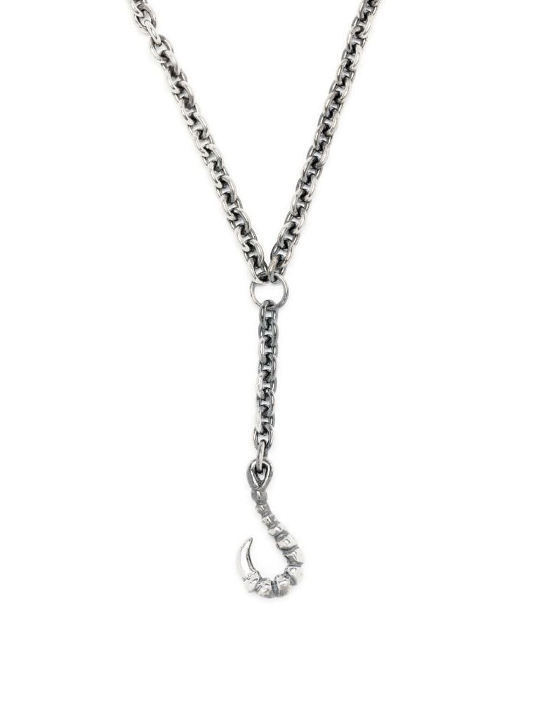 Sterling Silver Talon Necklace