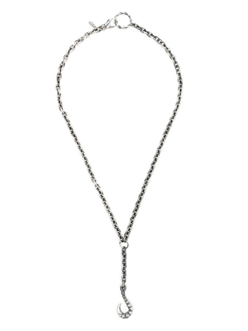 Sterling Silver Talon Necklace
