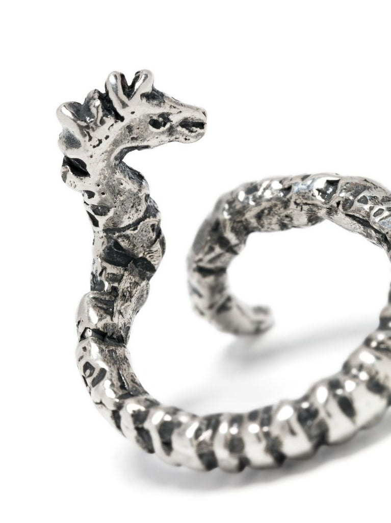 Sterling Silver Sea Dragon Ring