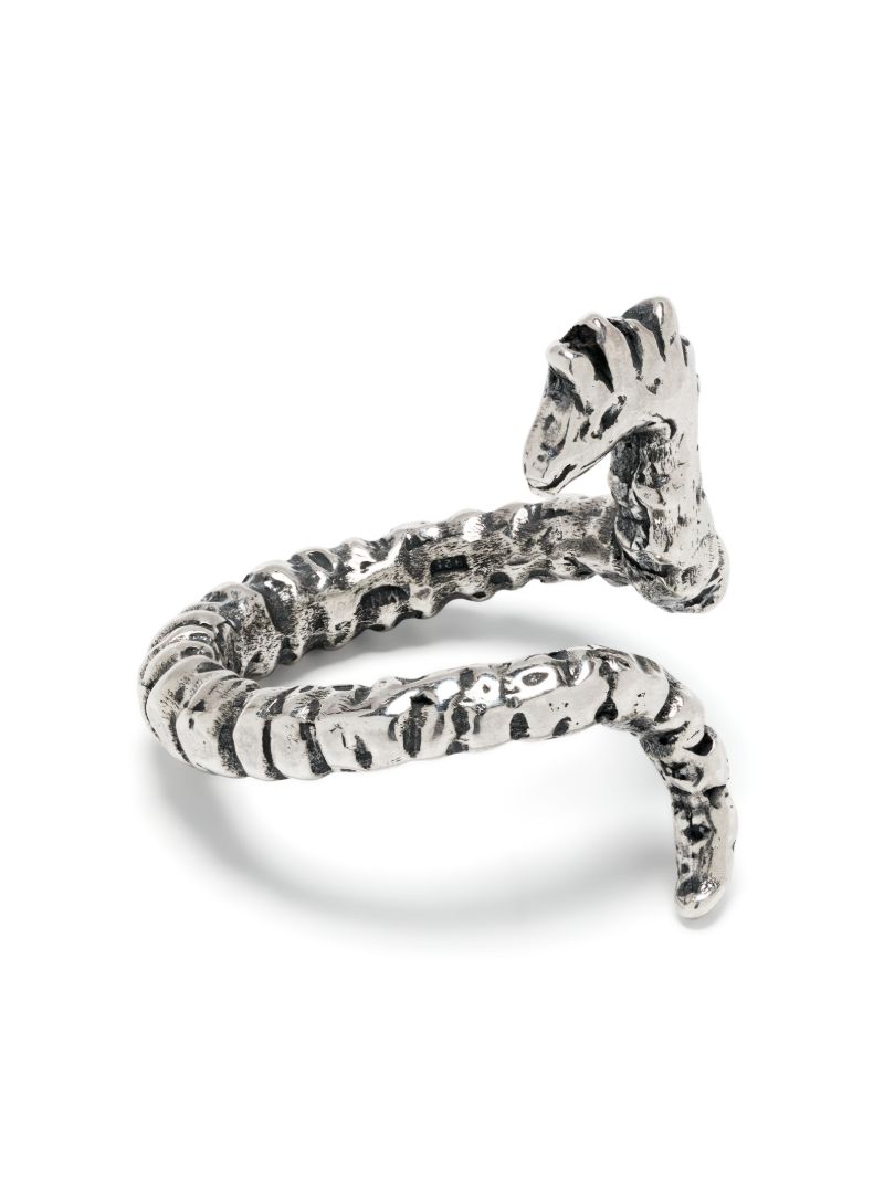 Sterling Silver Sea Dragon Ring