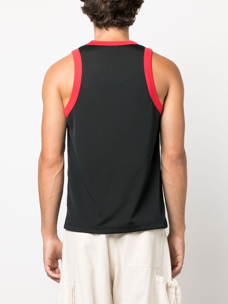 Black Diop Logo-patch Tank Top