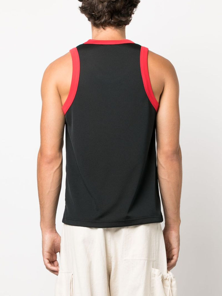 Black Diop Logo-patch Tank Top